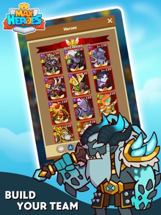 Maxheroes: Casual Idle RPG screenshot