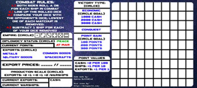 Pocket Galaxy: A Tiny 4X Space Game screenshot