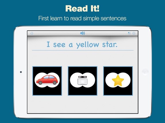 Simple Sentence Maker - Read and Build Your First Sentences screenshot