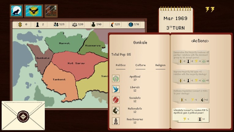 Statecraft: Corrupted Democracy screenshot