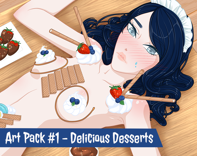 Games like Tentakero Art Pack #1 - Delicious Desserts