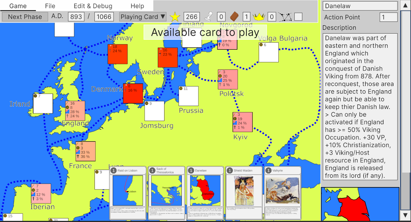 Games like The Rise and Fall of the Viking, 793-1066