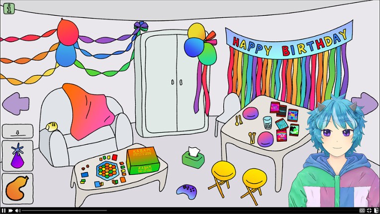 this SHORT indie game made me MISS MY FRIENDS | Rainy Plays Lonely Game Livestream screenshot