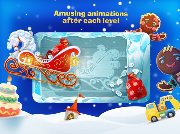 Tim the Fox - Puzzle - free preschool puzzle game screenshot