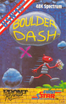 Boulder Dash Game Cover