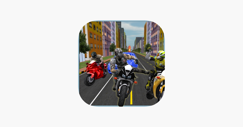 Car Attack Bike Race with Police Game Cover