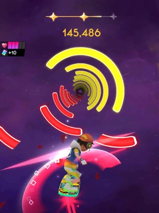 Cyber Surfer: EDM & Skateboard screenshot