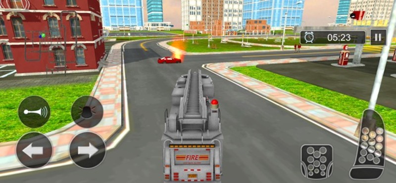 Fire Truck Driving Simulator screenshot