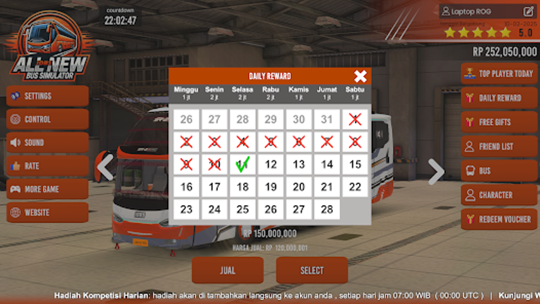 IDBS Bus Simulator screenshot