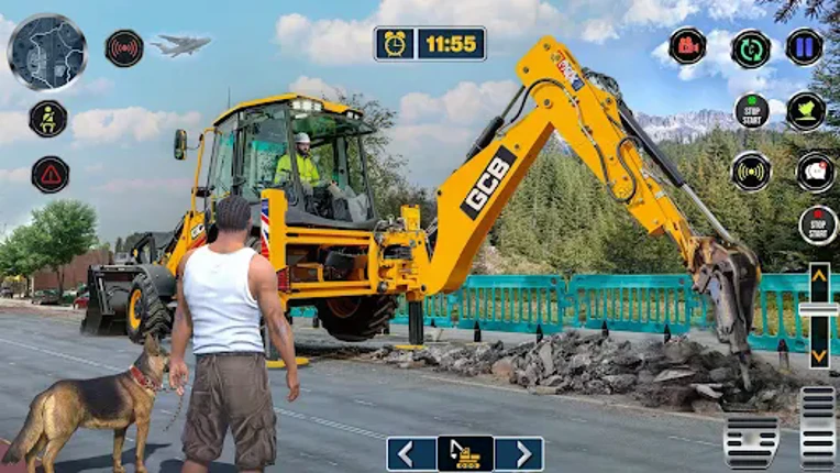Heavy Excavator JCB Games screenshot