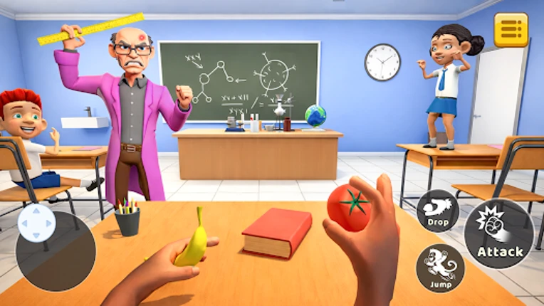 I Am Monkey School Pranskter Image