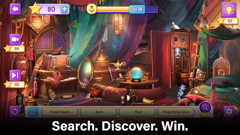 Hidden Escape: Seek & Puzzles Image
