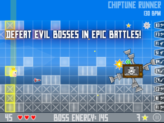 Chiptune Runner screenshot