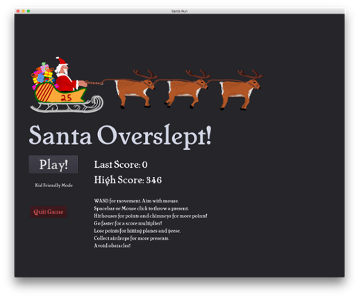 Santa Overslept Game Cover