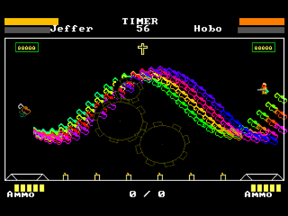 Trampoline Gunmen III - Lucky Strike screenshot