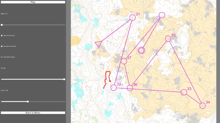 Infinite Orienteering: The Hiker's Path screenshot