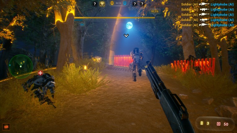 Lightphobe screenshot