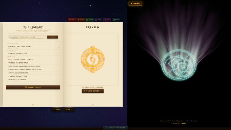 Magic Circle Generator screenshot