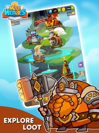 Maxheroes: Casual Idle RPG screenshot