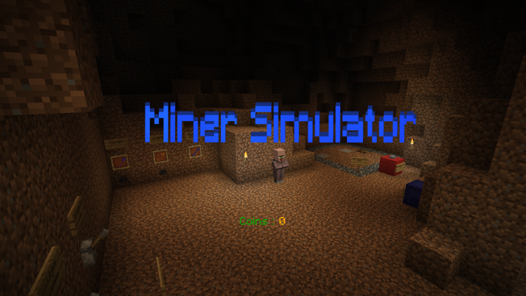 Minecraft miner Simulator Game Cover