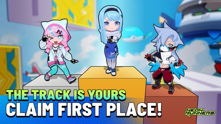 Neon Runners: Craft & Dash screenshot