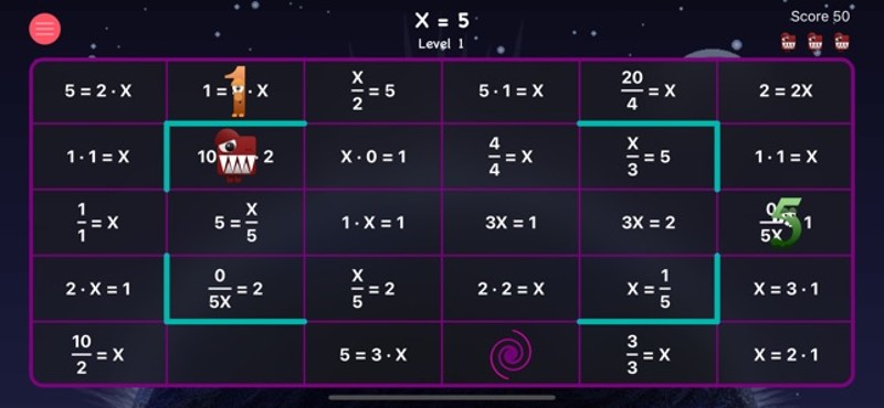 Number Chomp screenshot