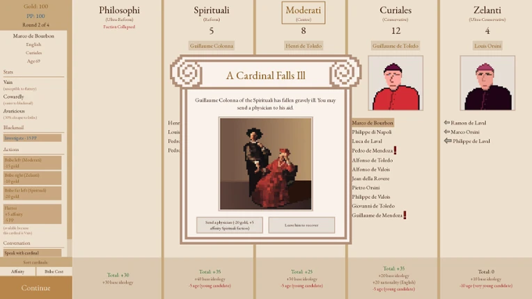 Papabile screenshot
