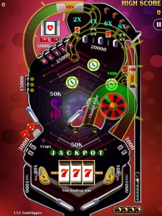 Pinball Flipper Classic Arcade Image