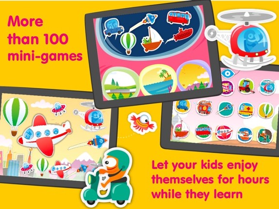 Planet Go - Train &amp; Car Games for kids &amp; toddlers Image