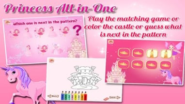 Princess Preschool Games for Young Girls Image