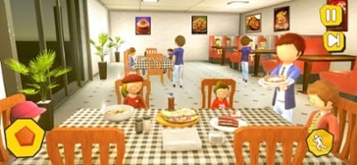 Shopping Mall- Stickman Family Image