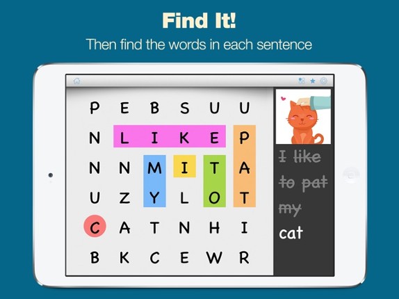 Simple Sentence Maker - Read and Build Your First Sentences screenshot