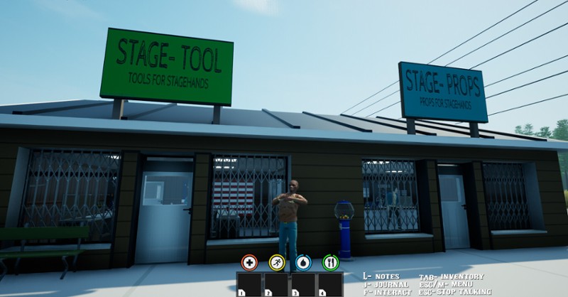 Stagehand Survival Simulator screenshot