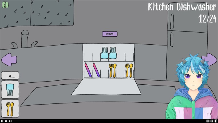 this SHORT indie game made me MISS MY FRIENDS | Rainy Plays Lonely Game Livestream screenshot