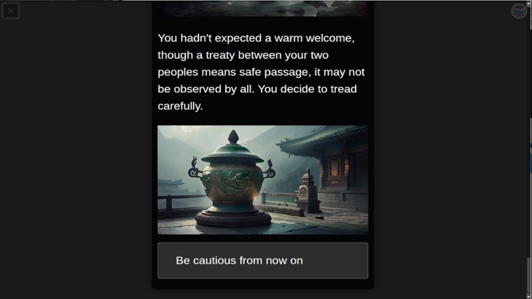 Ascension Gamebook screenshot
