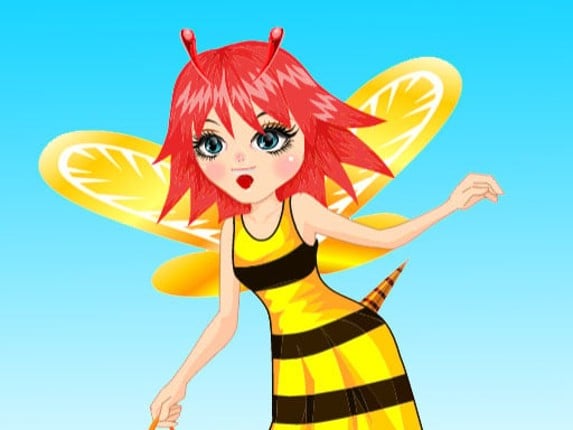 Bee Girl Dress up Game Cover