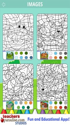 Color By Number Coloring Games Image