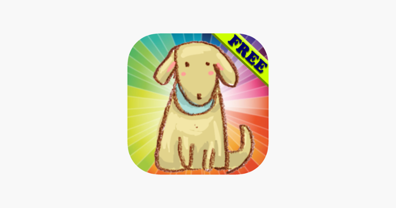 Coloring Book for Toddlers: Dogs ! Color your favorite Puppy coloring pages - FREE app Image