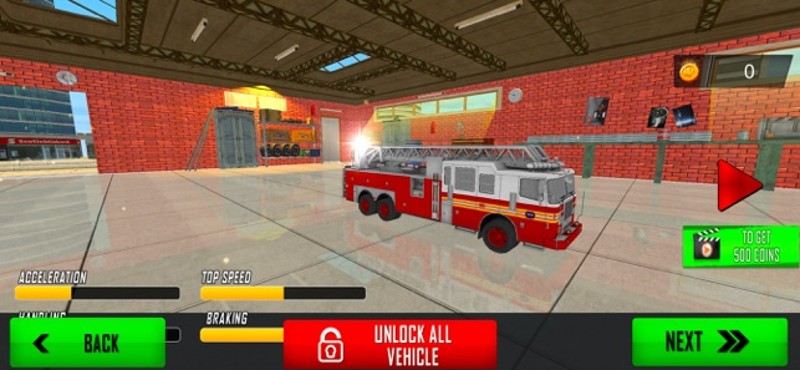 Fire Truck Driving Simulator screenshot