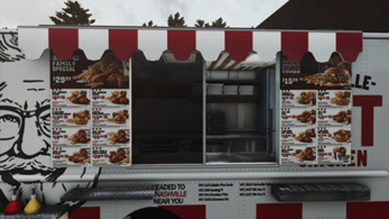 FS25 - KFC Food Truck Decoration screenshot