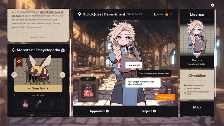 Galvatein : Adventurers' Guild screenshot