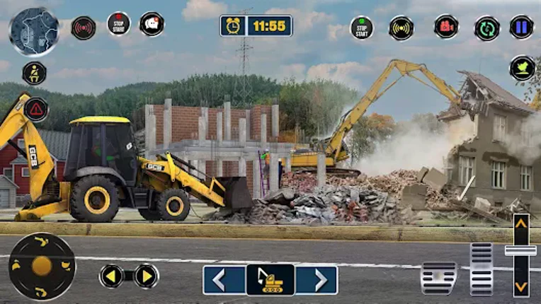 Heavy Excavator JCB Games screenshot