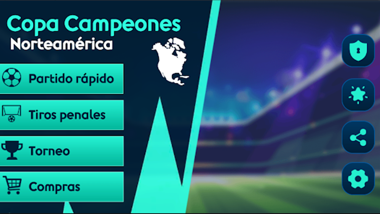 Copa Campeones Juego de fútbol screenshot