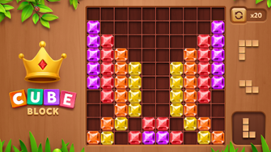 Cube Block - Woody Puzzle Game Image