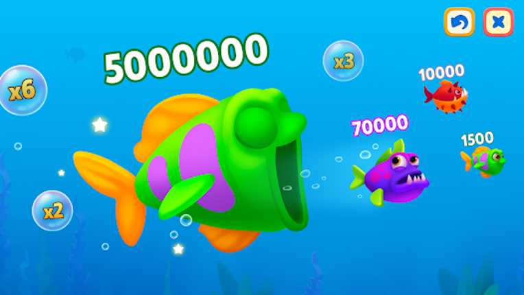 Sea Merge: Fish & Merging Game screenshot