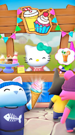 My Talking Hello Kitty friends screenshot