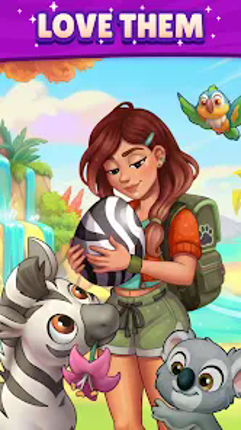 Paradise Paws: Merge Animals screenshot