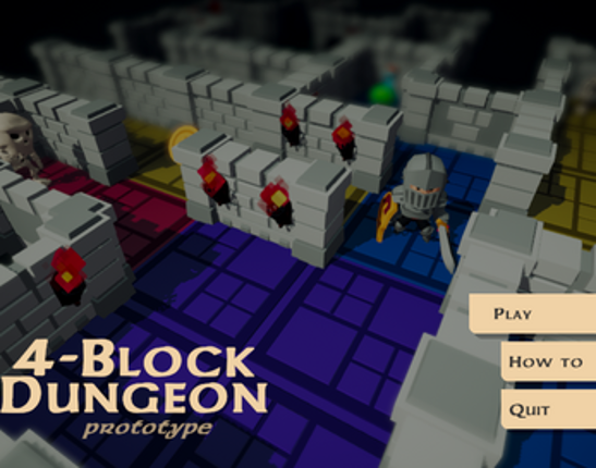 4-Block Dungeon (prototype) screenshot