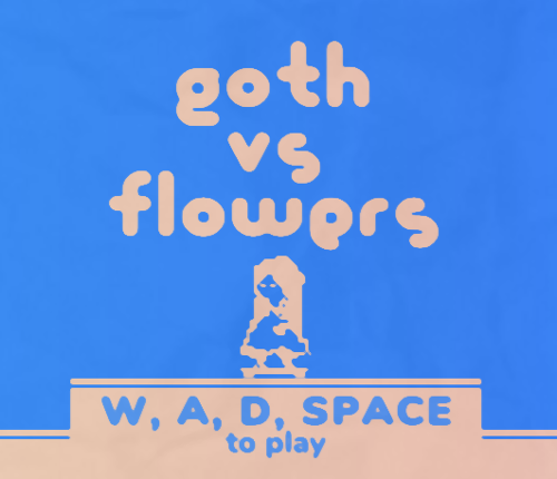 Goth VS Flowers Game Cover