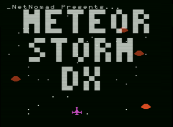 Meteor Storm DX Game Cover